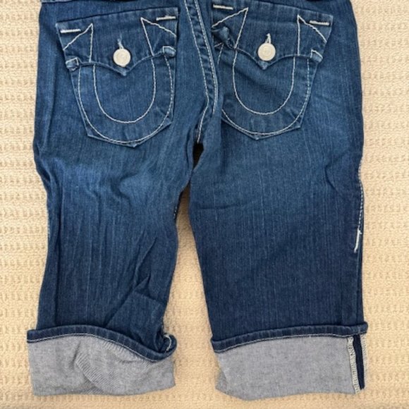 True Religion Premium Denim Capri Jeans - Size 26 - Picture 2 of 3